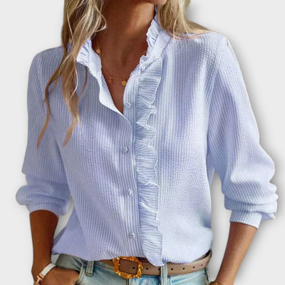 Lily - Elegant Long-Sleeved Blouse