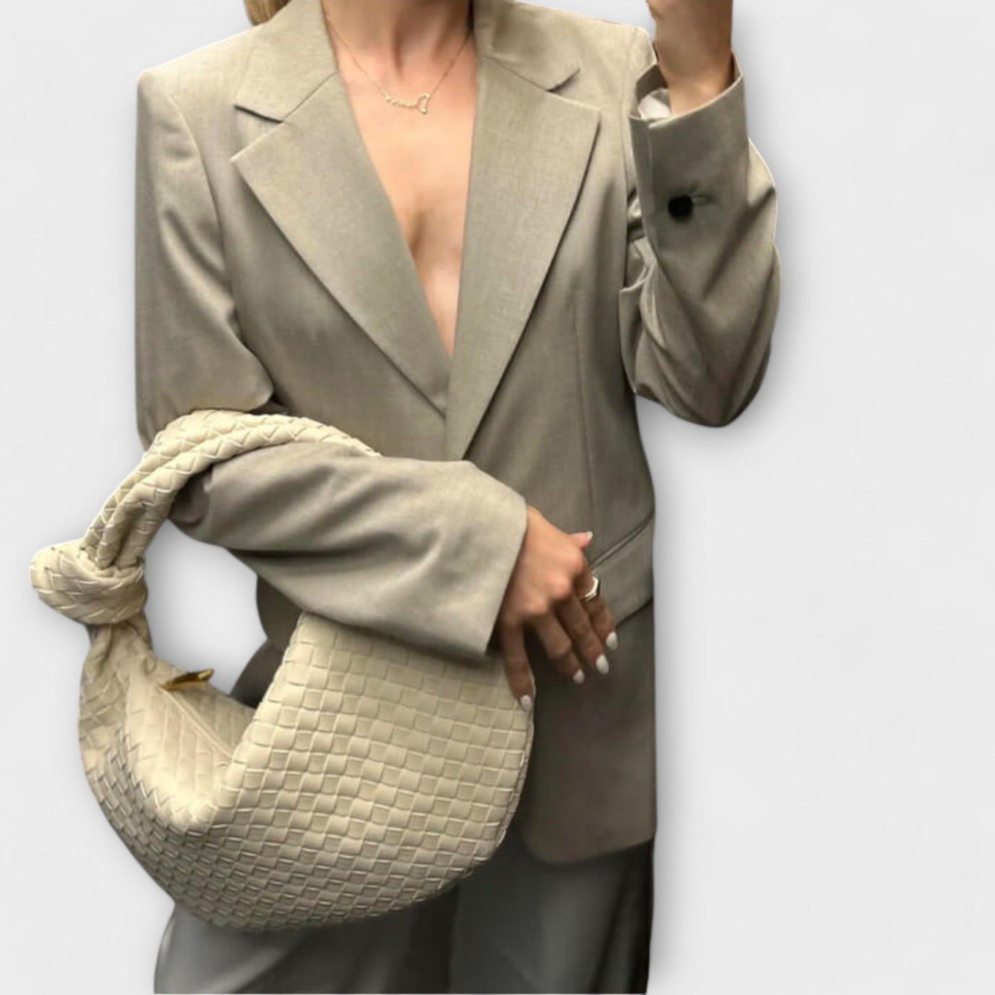 Kathy - Large Woven Women's Handbag