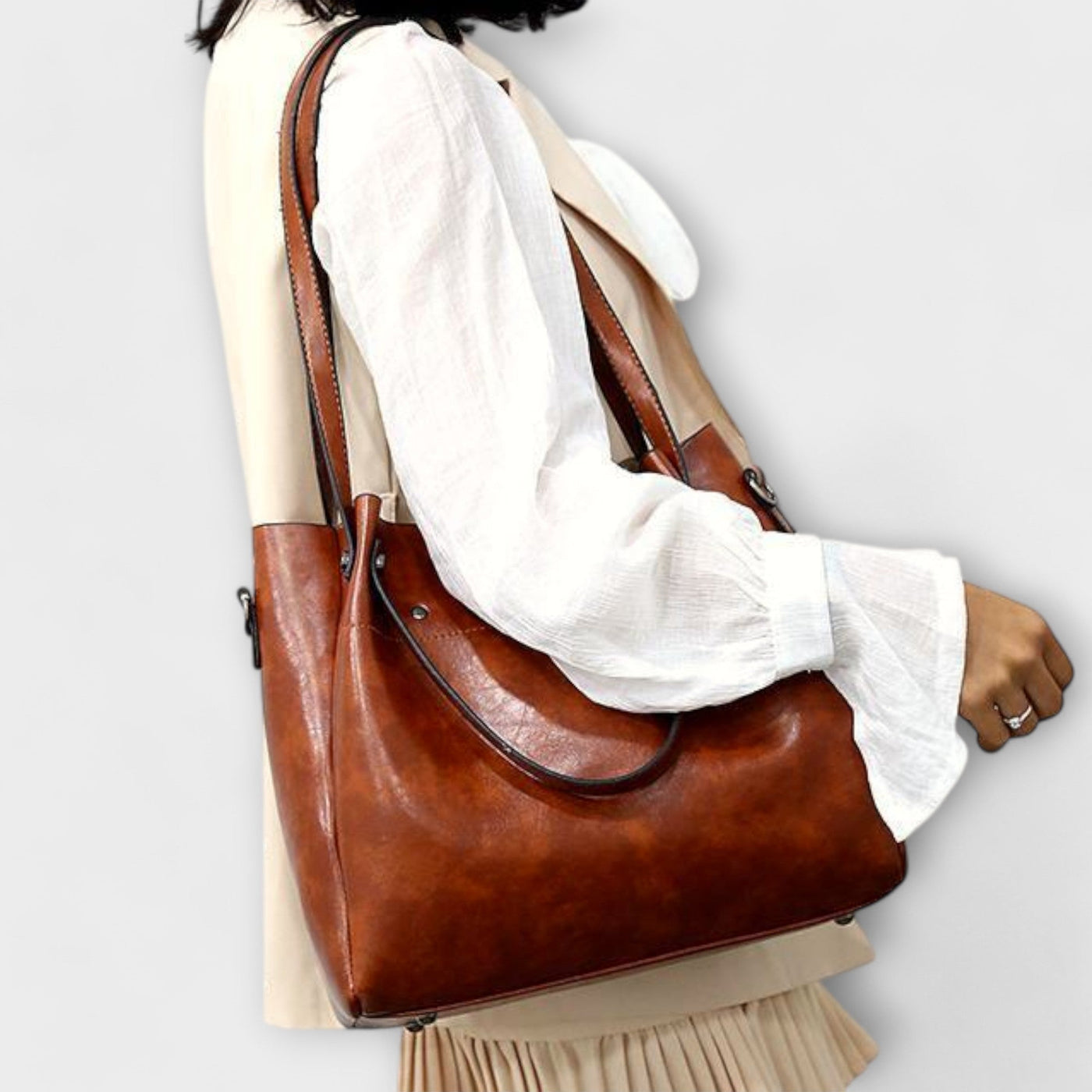 Sylvia - 4-Piece Vintage Bag Set