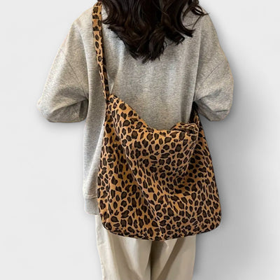 Donna - Stylish Leopard Print Tote