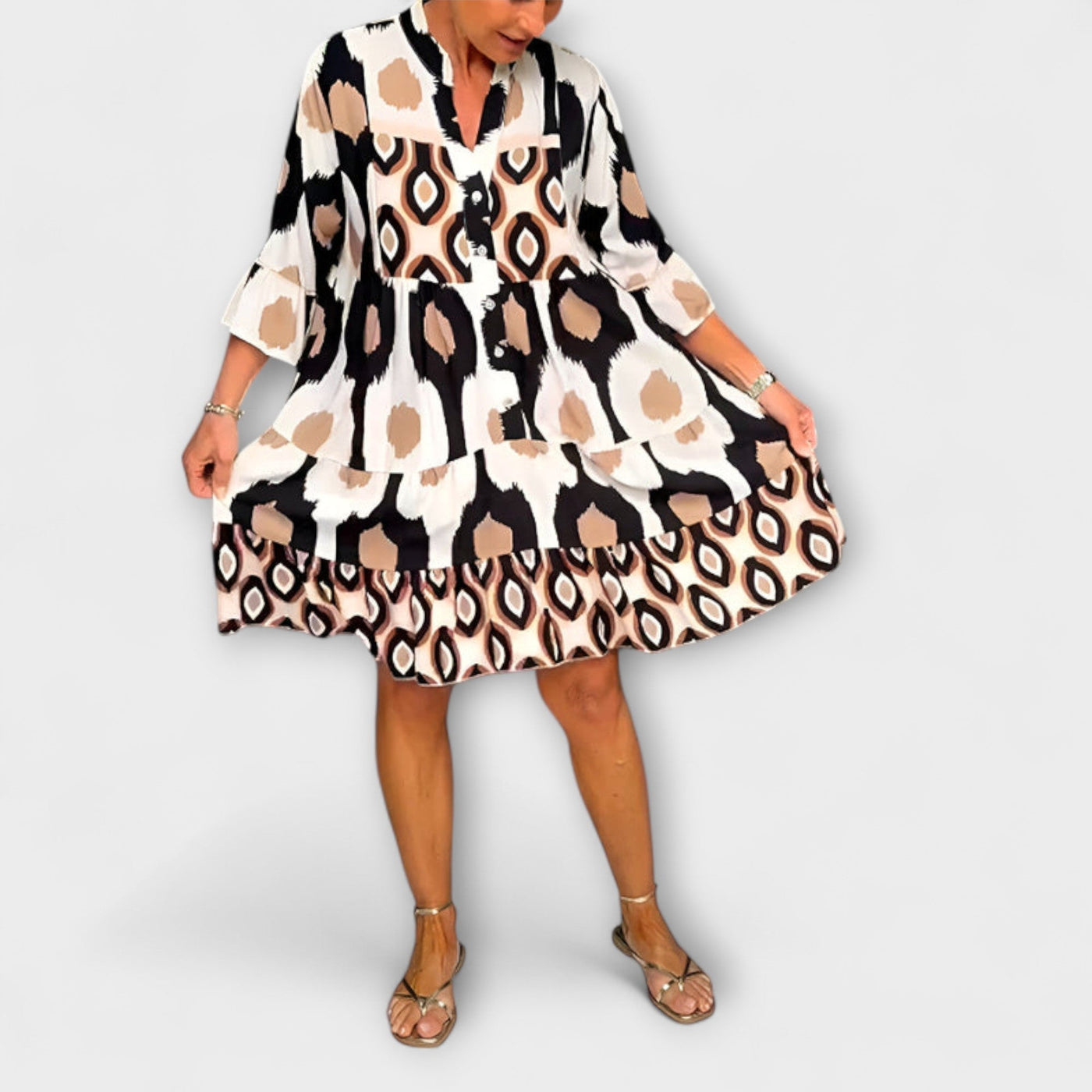 Lavira - Stylish Midi Dress