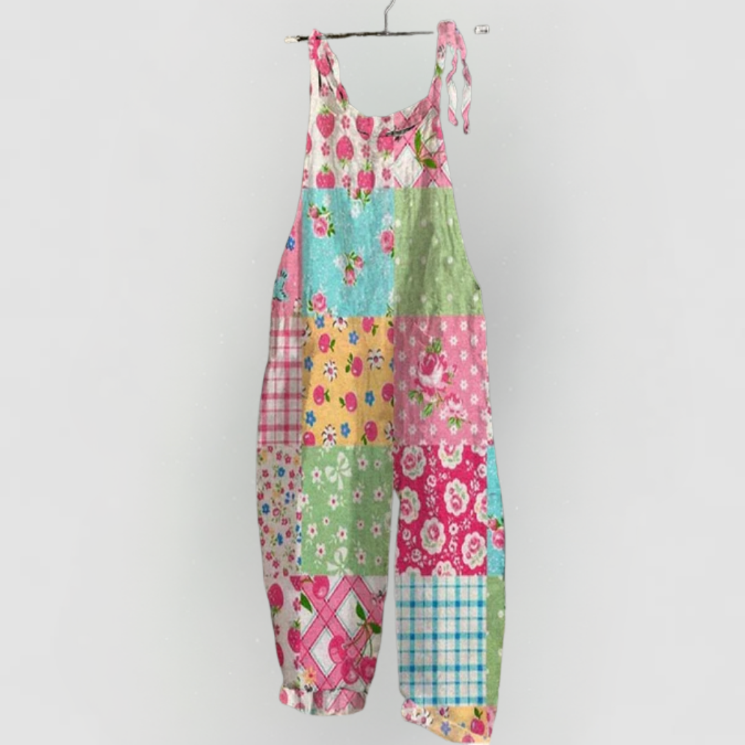 Diane - Bohemian Floral Jumpsuit