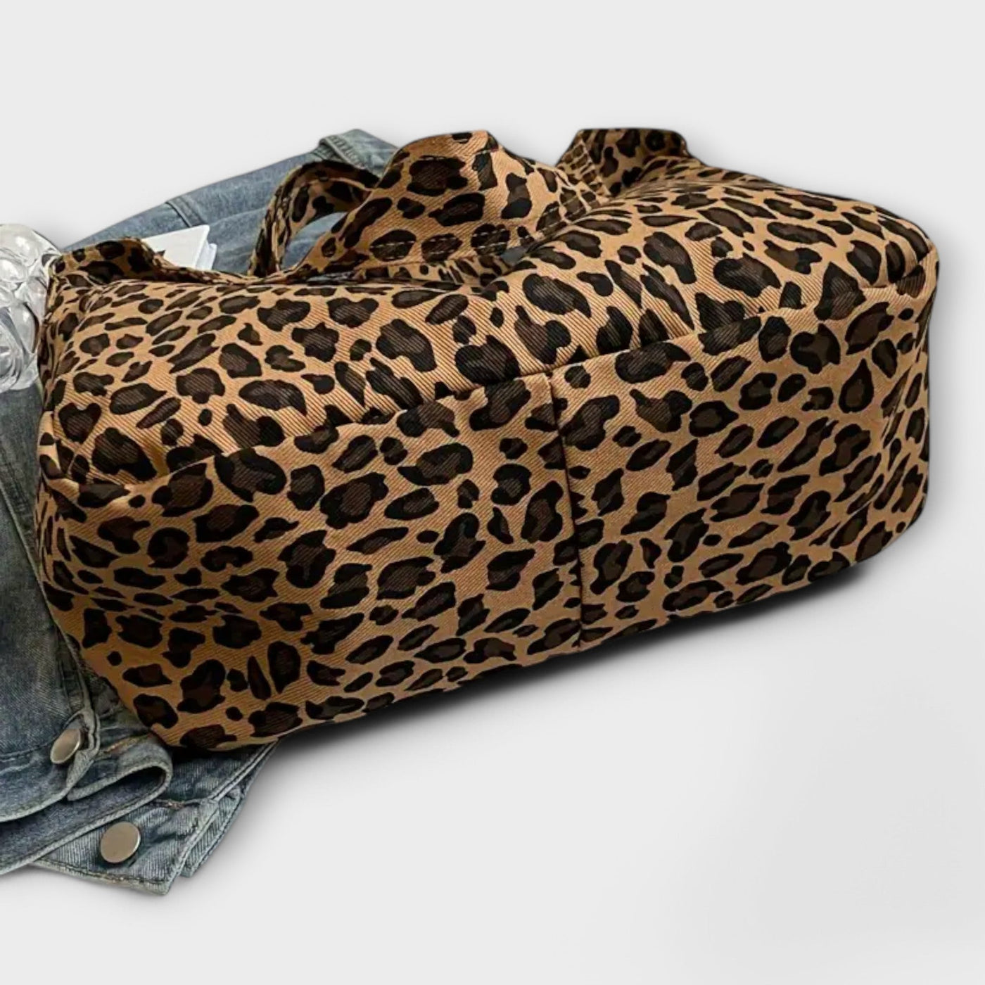 Donna - Stylish Leopard Print Tote