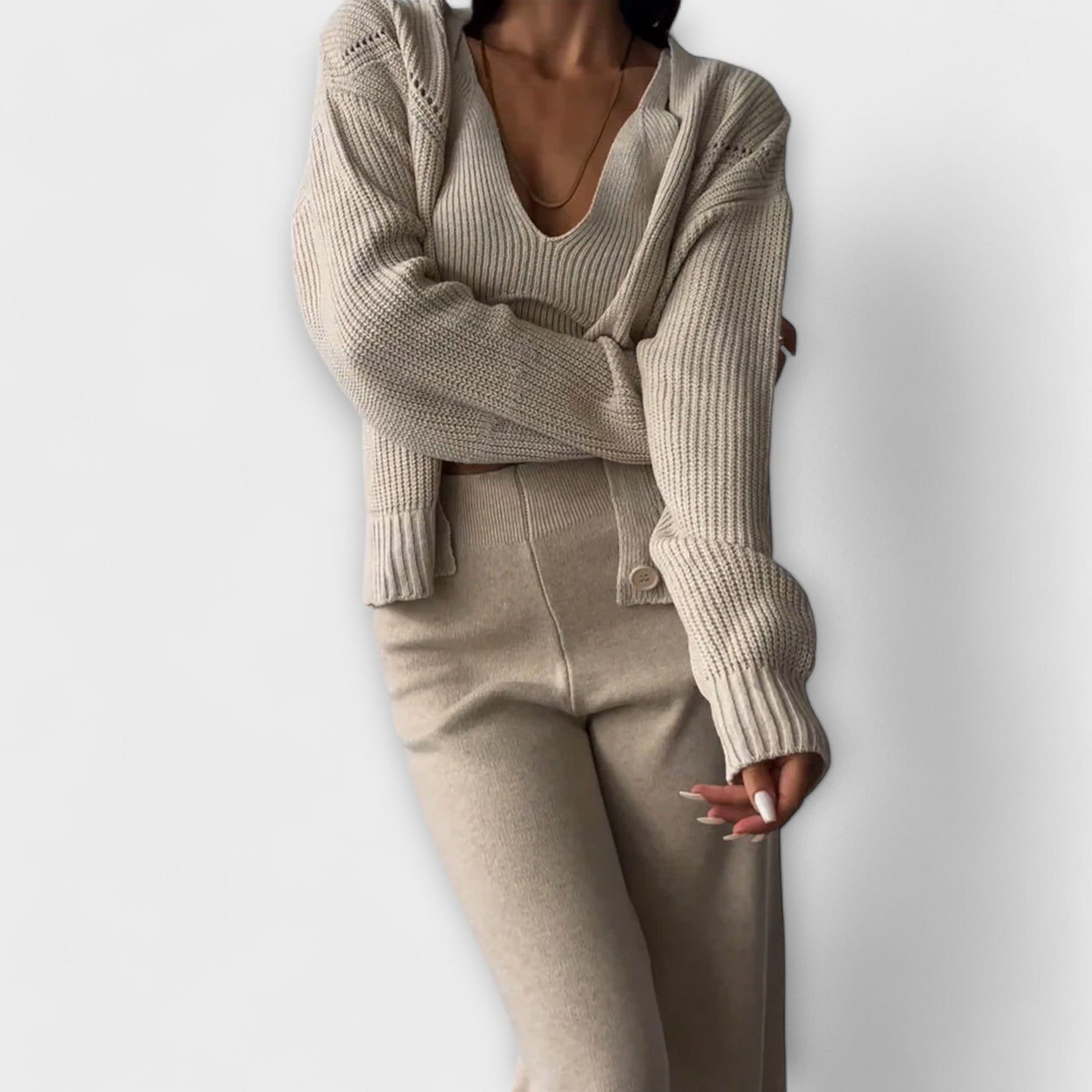 Delia - Knitted 3-Piece Set