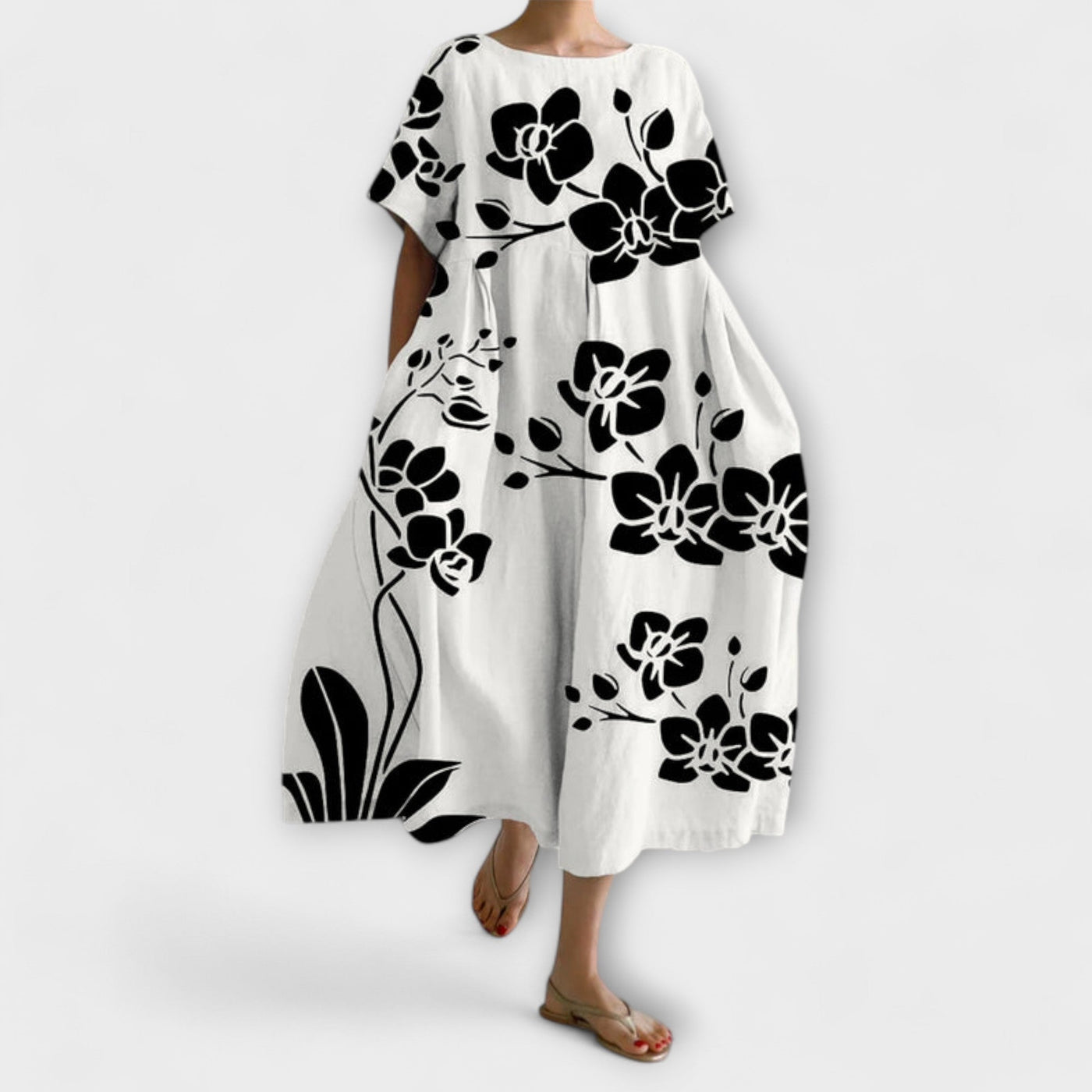 MARISELLA - Graceful Floral Dress