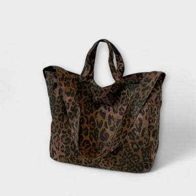 Donna - Stylish Leopard Print Tote