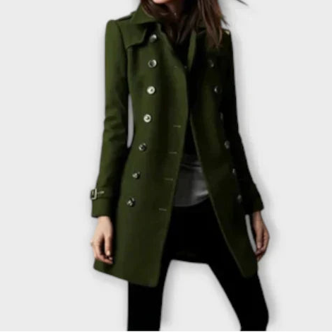 Linda - Double-Breasted Trench Coat