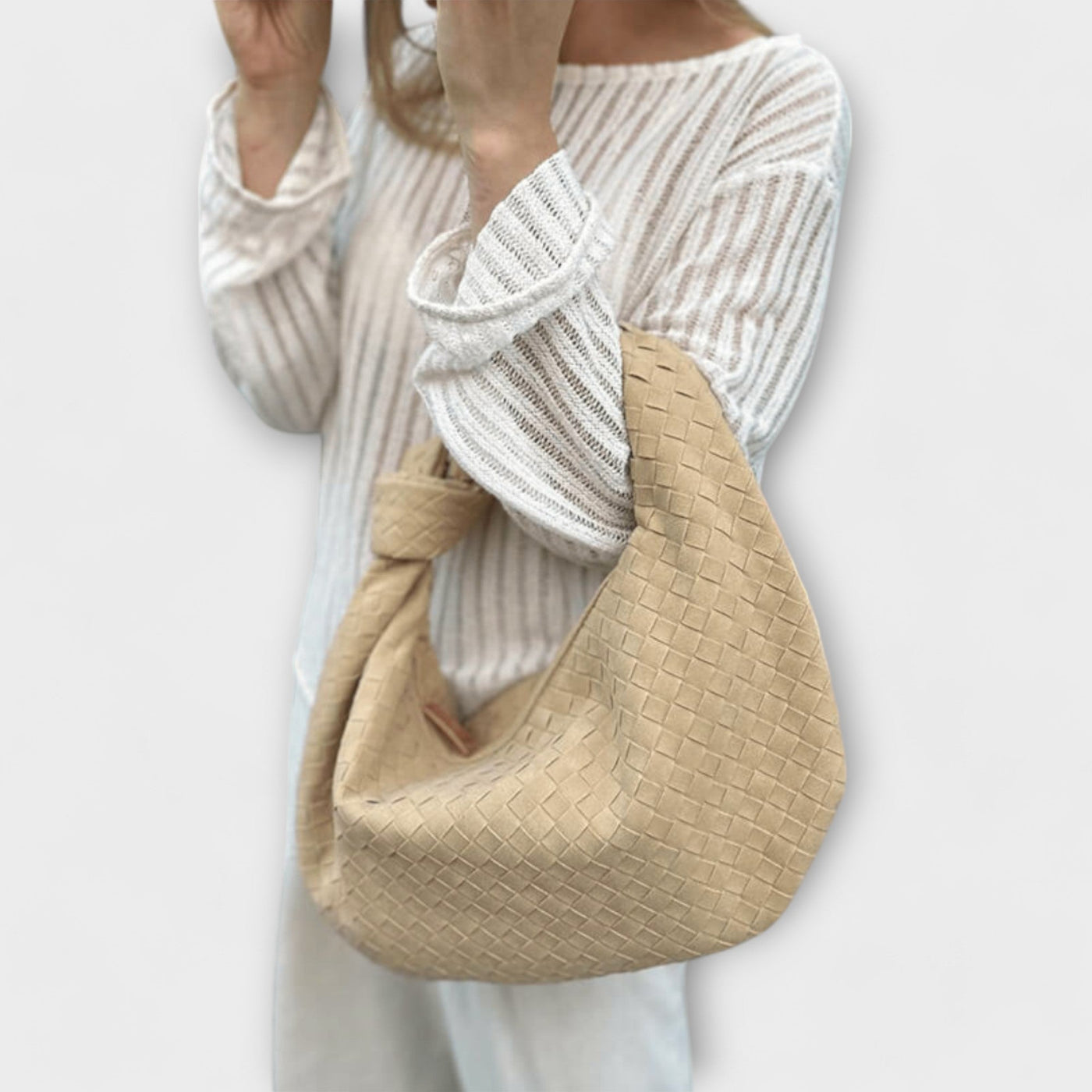 Kathy - Large Woven Women's Handbag