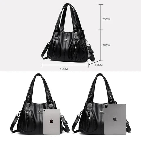 Noora™ | Informal vegan leather bag