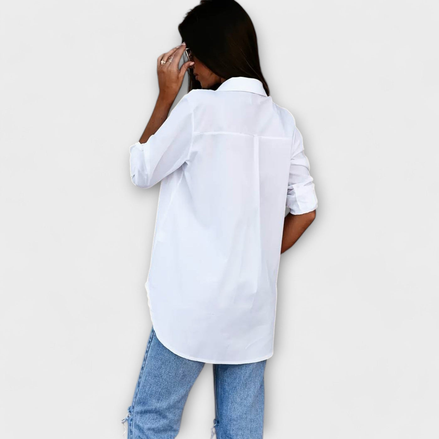 Jessica - relaxed blouse with V-neck