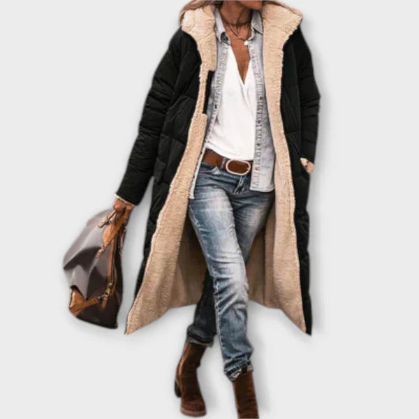 Kora - Cozy Fur-Lined Coat