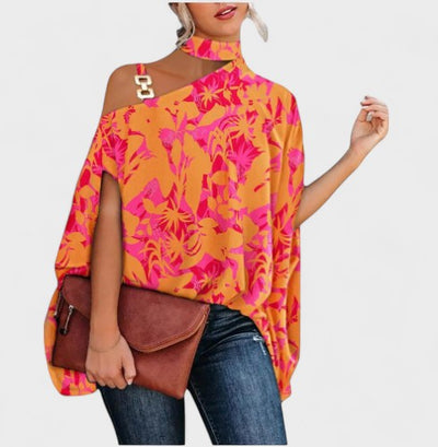 Ilsa – Elegant, loose-fitting blouse
