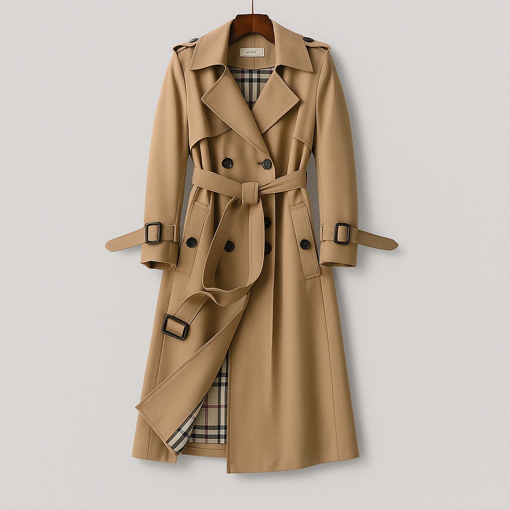 Isabella  Belted Trench Coat
