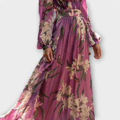 Isabella | Maxi Dress With Long Sleeves
