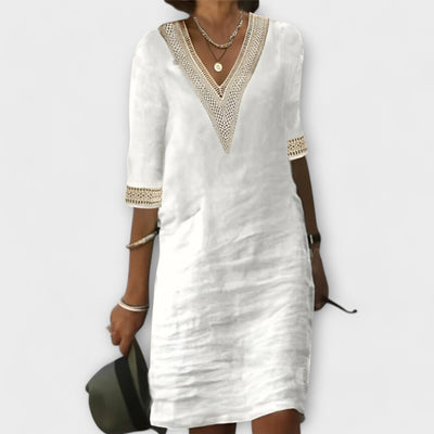 Helen -  Linen Dress