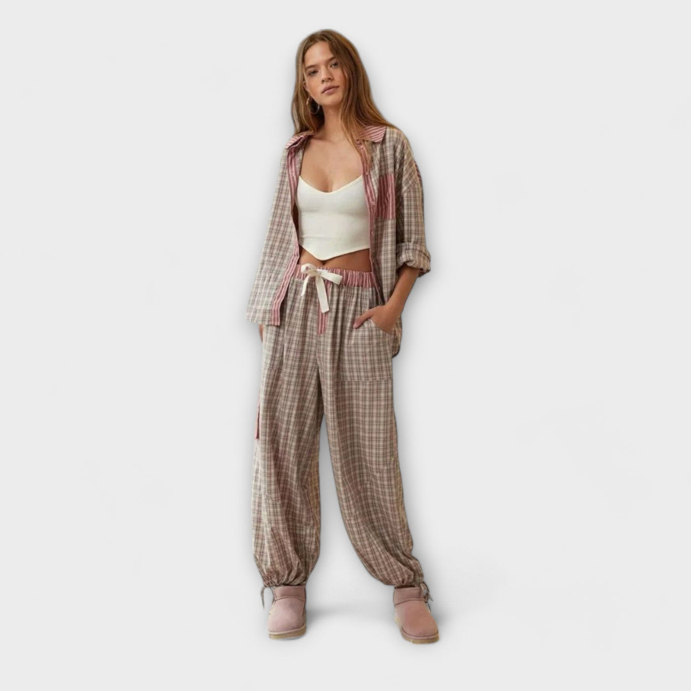 Nora - Loose Pajama Set