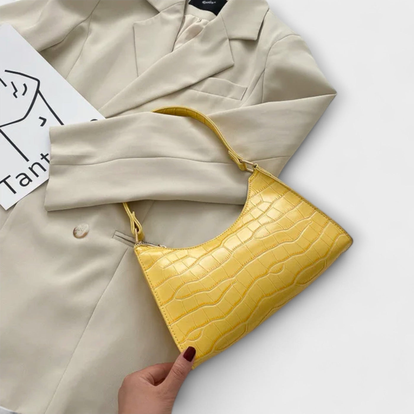 Joyce - Shiny Leather Bag