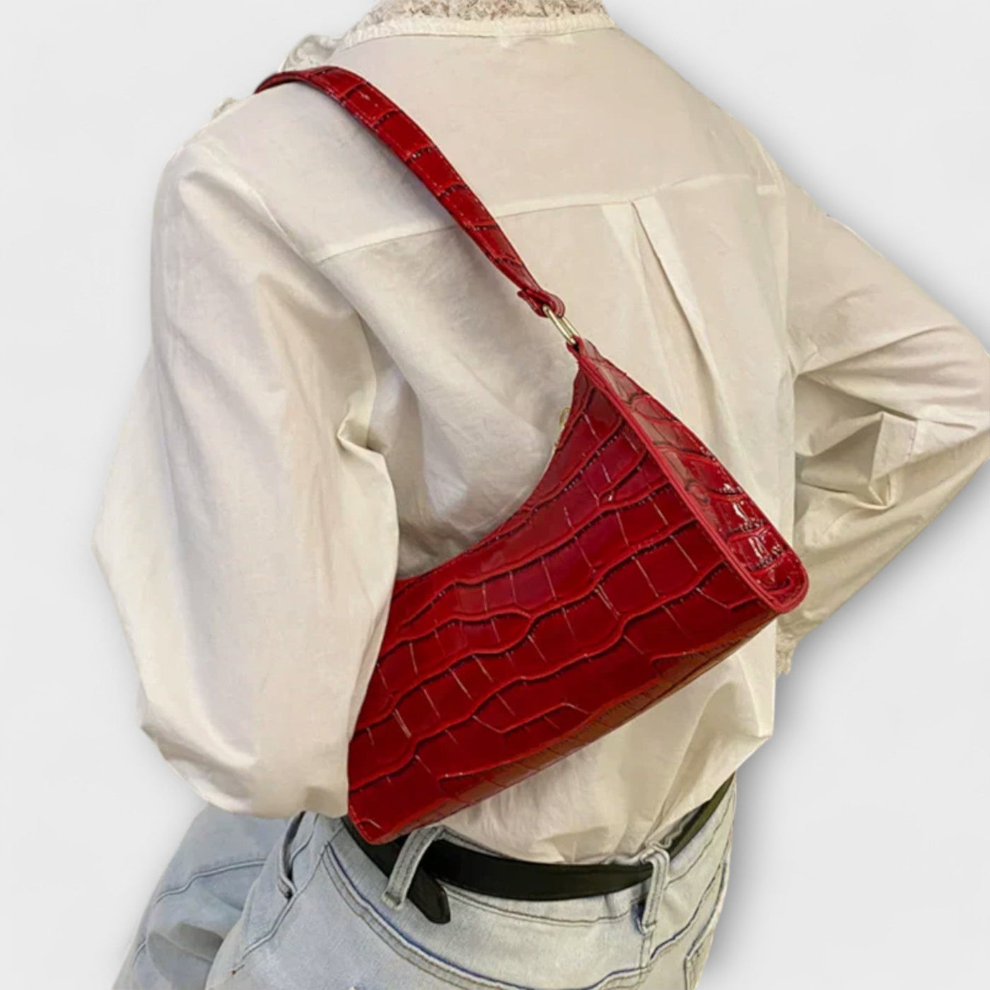 Joyce - Shiny Leather Bag