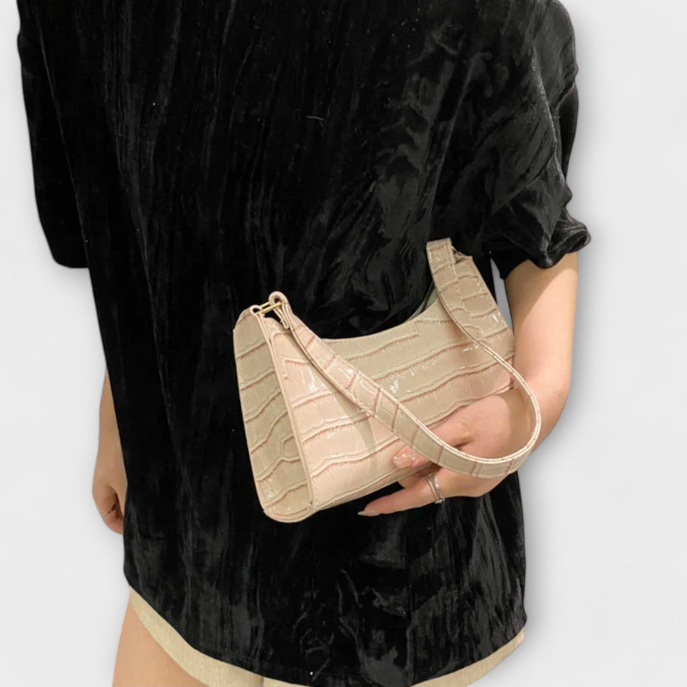 Joyce - Shiny Leather Bag