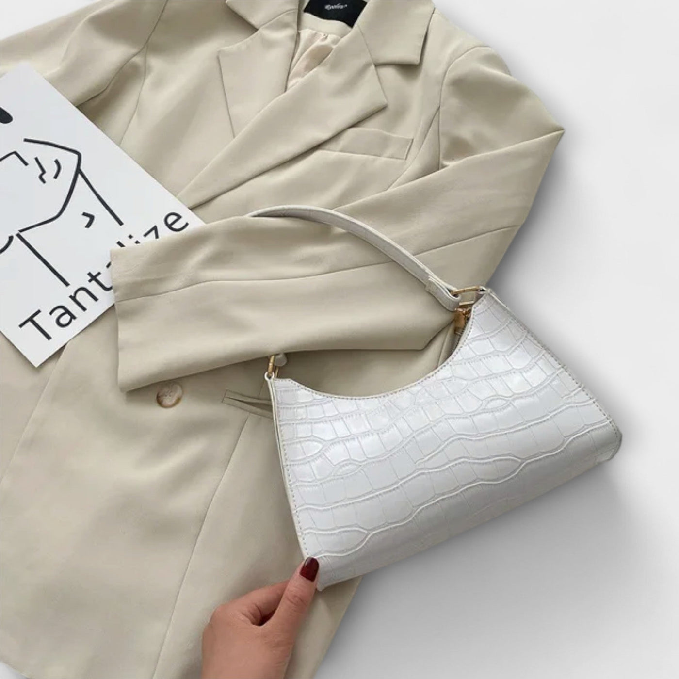 Joyce - Shiny Leather Bag