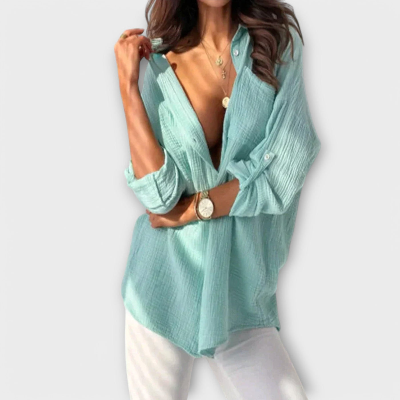 Jessica – Colorful Spring and Summer Blouse