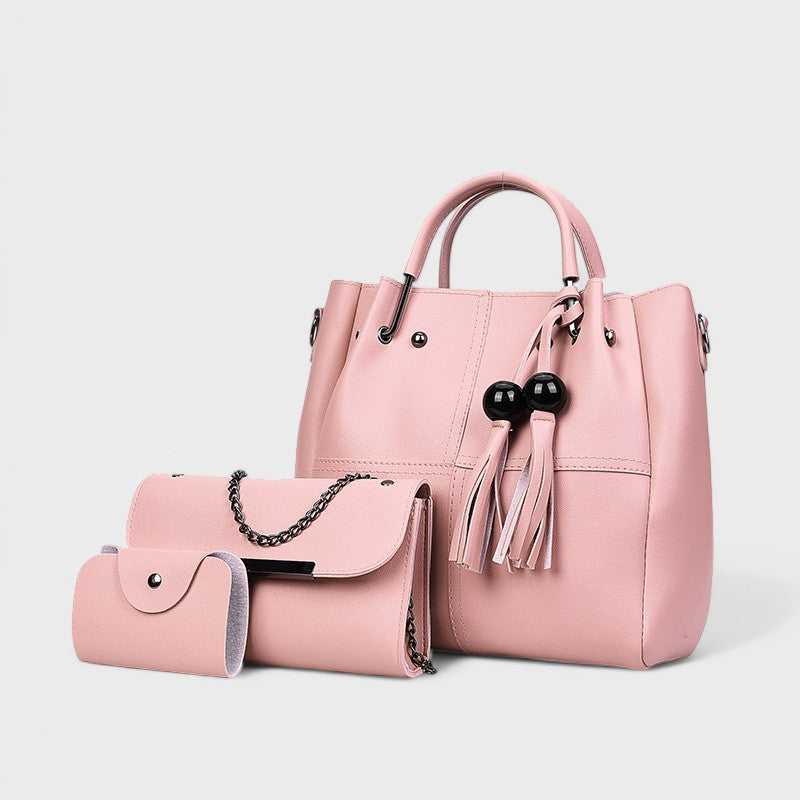 Connie - 3-Piece Trendy Bag Set with Tassels