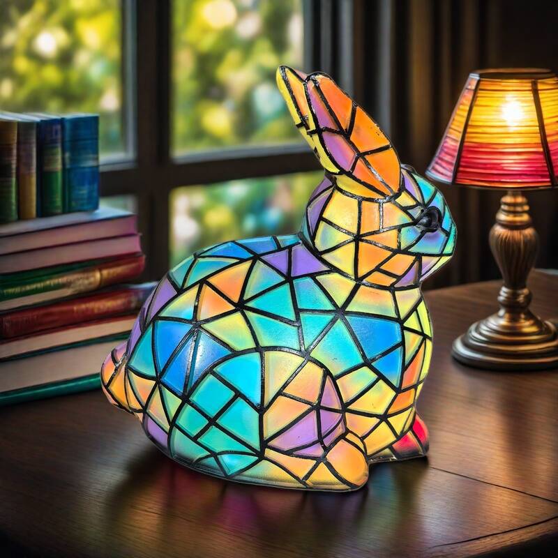 Bell | Colored Glass Bunny Lamp Magisk
