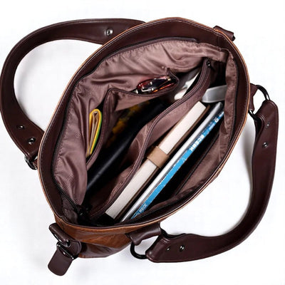 Cathy - Refined Soft Leather Tote Bag