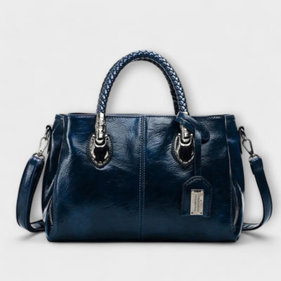 Sheila - Elegant Leather Duffel Bag