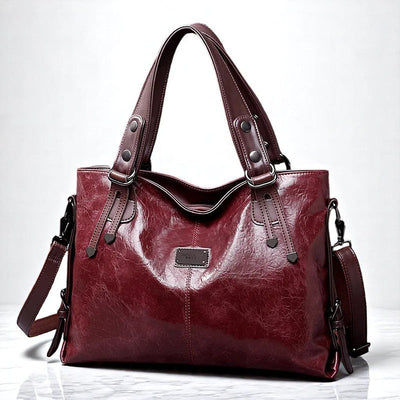 Cathy - Refined Soft Leather Tote Bag