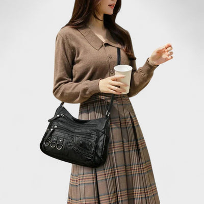 Pamela – Vintage Inspired &nbsp;Multi-Layer Crossbody Bag