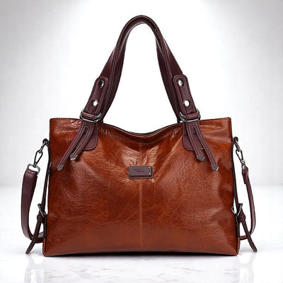 Cathy - Refined Soft Leather Tote Bag