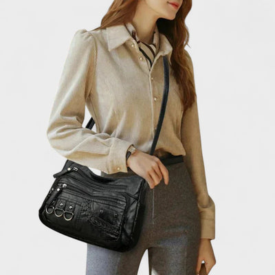 Pamela – Vintage Inspired &nbsp;Multi-Layer Crossbody Bag