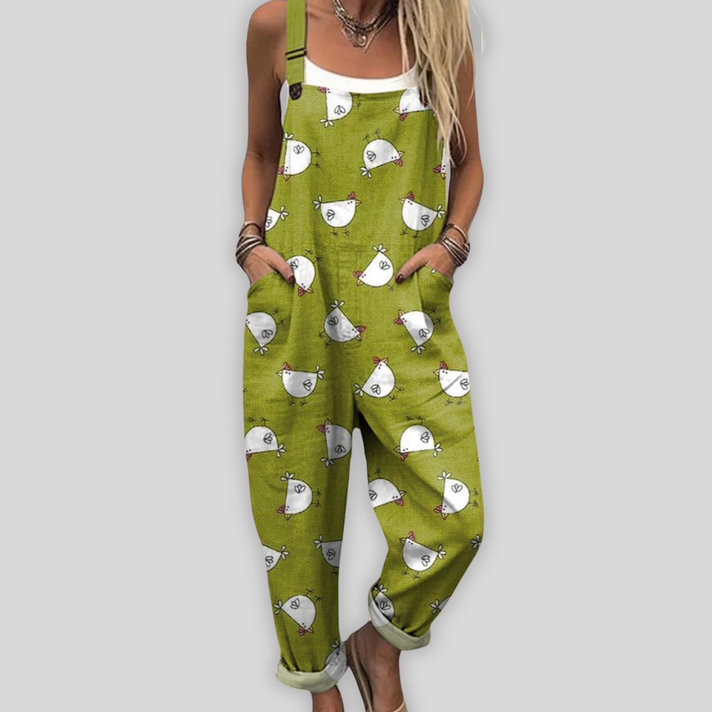 Nour™ |vintage wide leg jumpsuit
