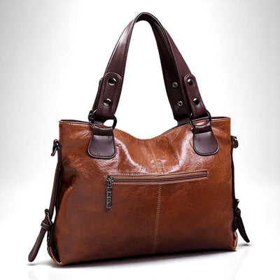 Cathy - Refined Soft Leather Tote Bag