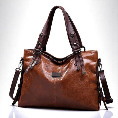 Cathy - Refined Soft Leather Tote Bag
