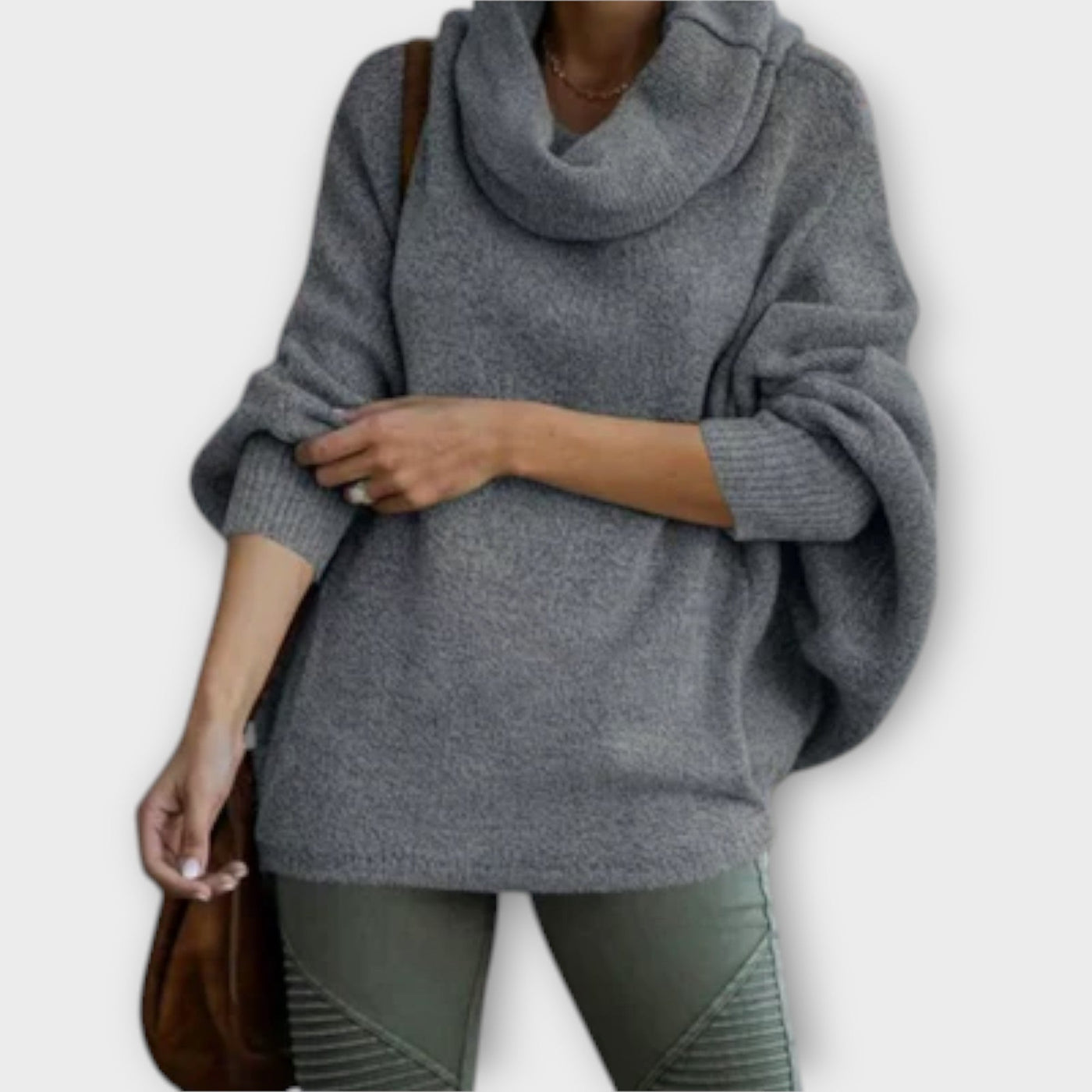 Ulrike - Elegant Women's Sweater in Tortoiseshell