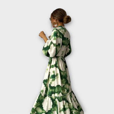 Melina | Flowing V-Neck Maxi Dress