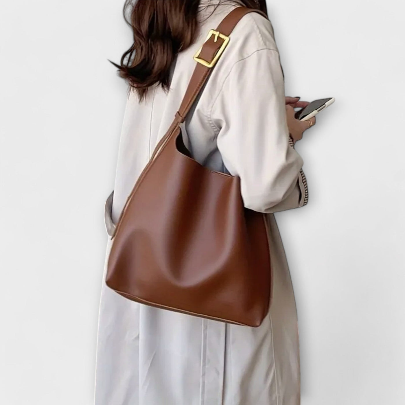 Ellen – Elegant Shoulder Bag in Leather