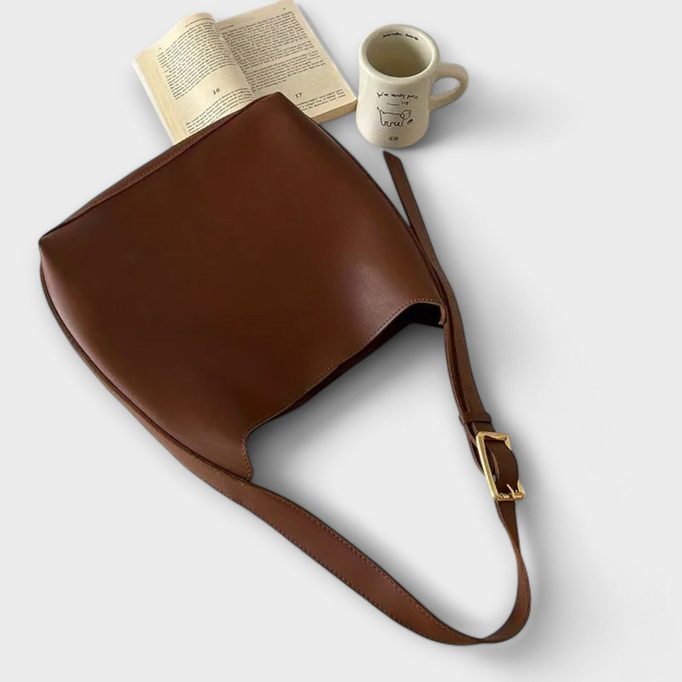 Ellen – Elegant Shoulder Bag in Leather
