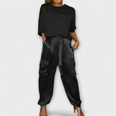 Satin Two-Piece Set