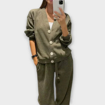 Chantal - Long Sleeve Top and Pants Set