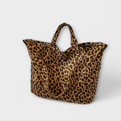 Donna - Stylish Leopard Print Tote