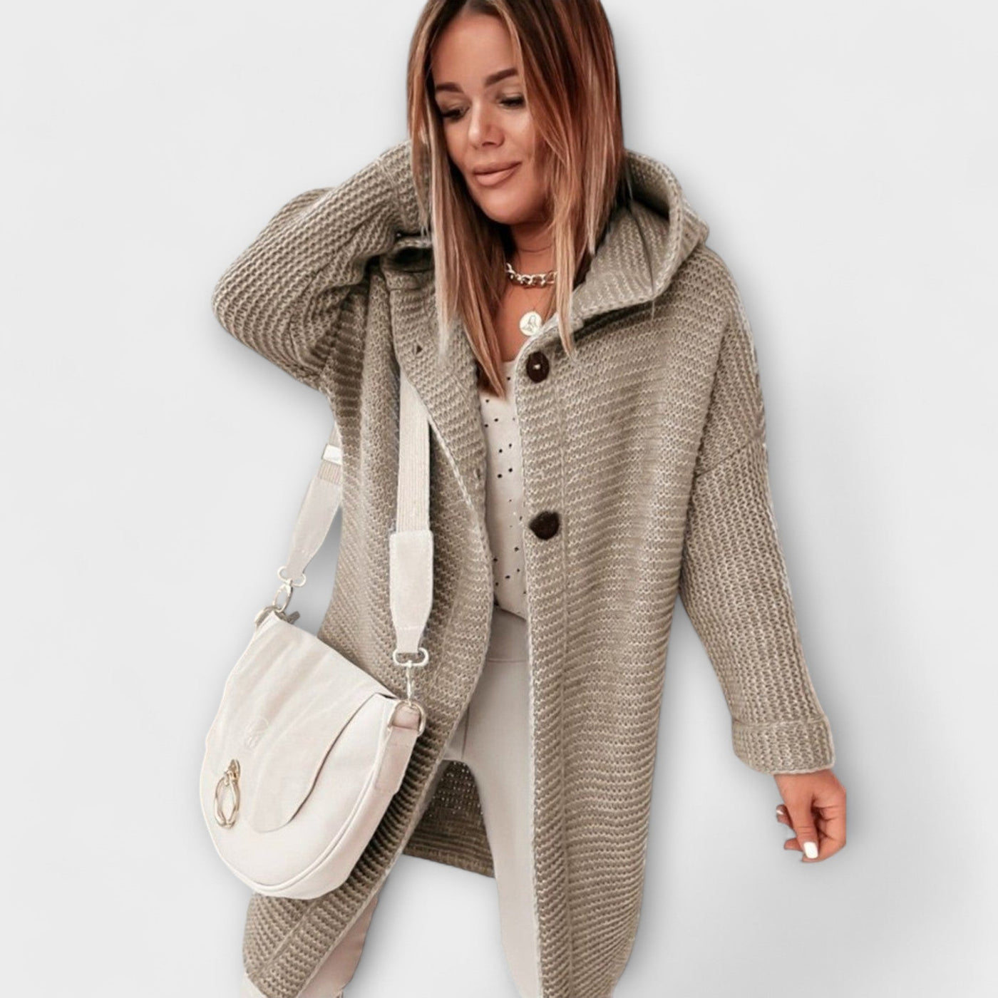 Famoso – Stylish Knit Cardigan