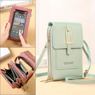 Noora™ | Crossbody Bag with Mobile Phone Holder